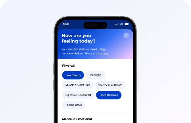 Gesundheits-Check-ins