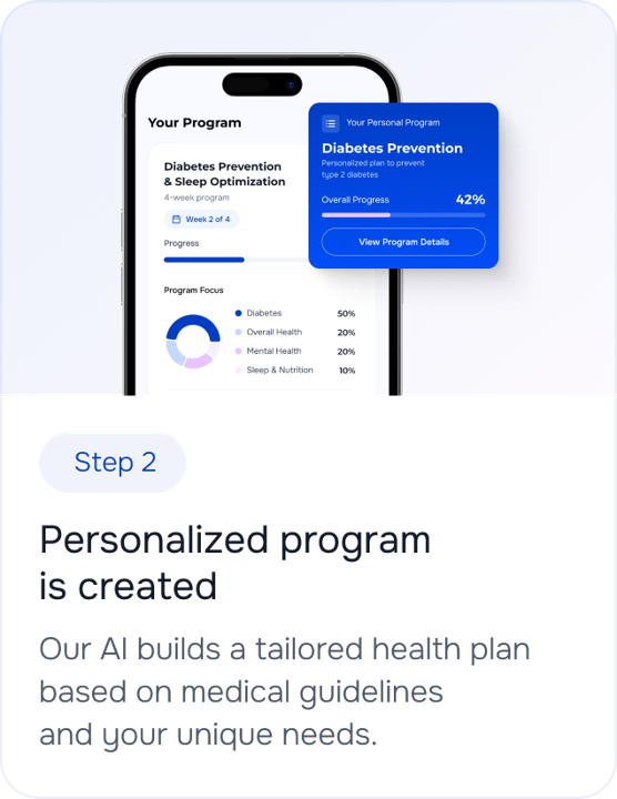 Ihr persönliches Programm wird erstellt