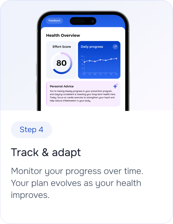 Verfolgen & anpassen